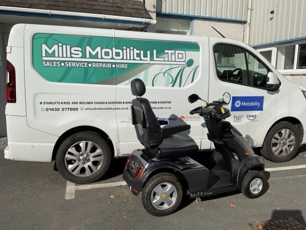 Pre-Owned TGA Breeze S4 8mph Road Mobility Scooter (ID:1008) - Image 3
