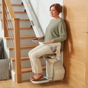 Platinum Ergo straight stairlift from