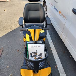 Alternative view of Pre-Owned Rascal Vista DX 4mph Mobility Scooter (ID:1001)