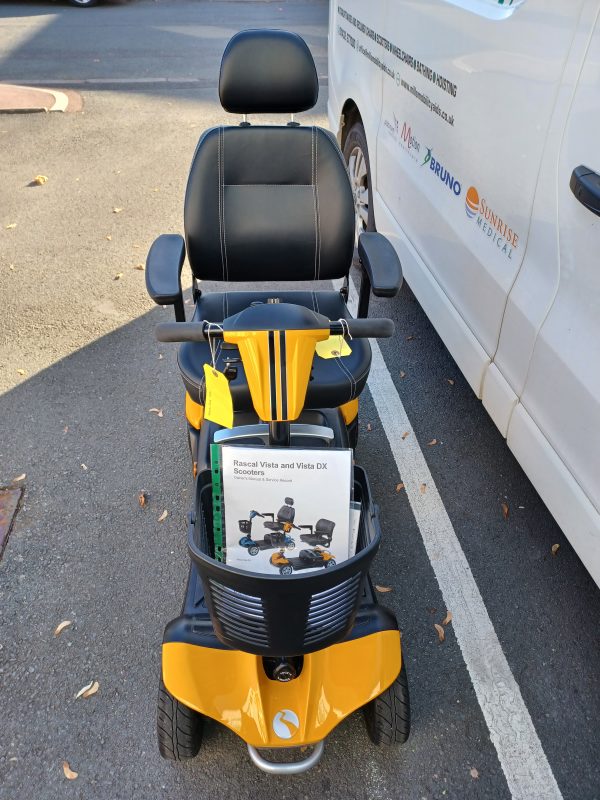 Pre-Owned Rascal Vista DX 4mph Mobility Scooter (ID:1001) - Image 2