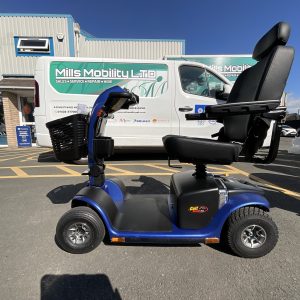 Alternative view of Pre-Owned Pride Colt Deluxe 2.0 6mph Mobility Scooter (S26033)
