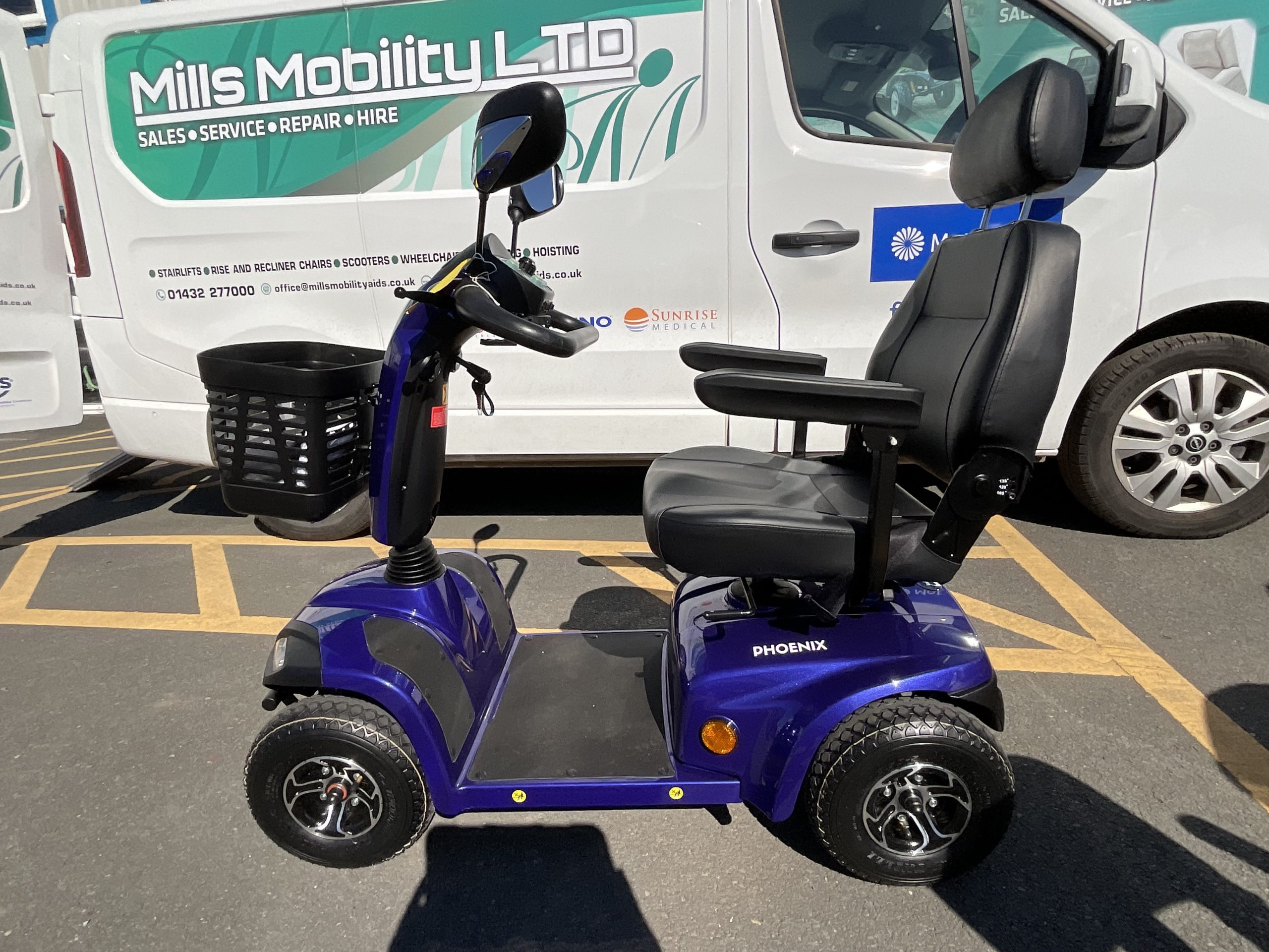 Pre-Owned One Rehab Phoenix 8mph Mobility Scooter (S26047) - Image 5