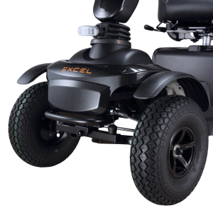 Alternative view of Excel Mobility Galaxy II Compact Evo 8mph Mobility Scooter