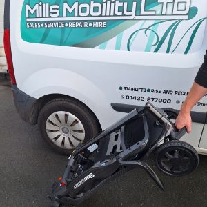 Pre-Owned Sterling S50 Carbon Folding Mobility Scooter  - SOLD - Image 9